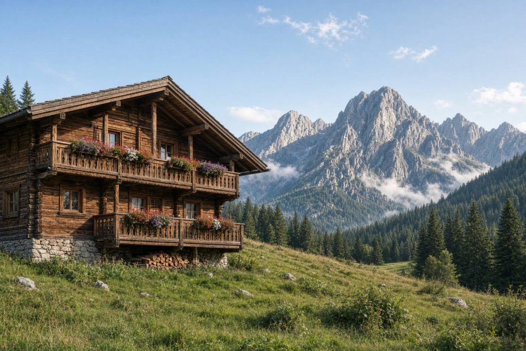 Almhaus, Lech